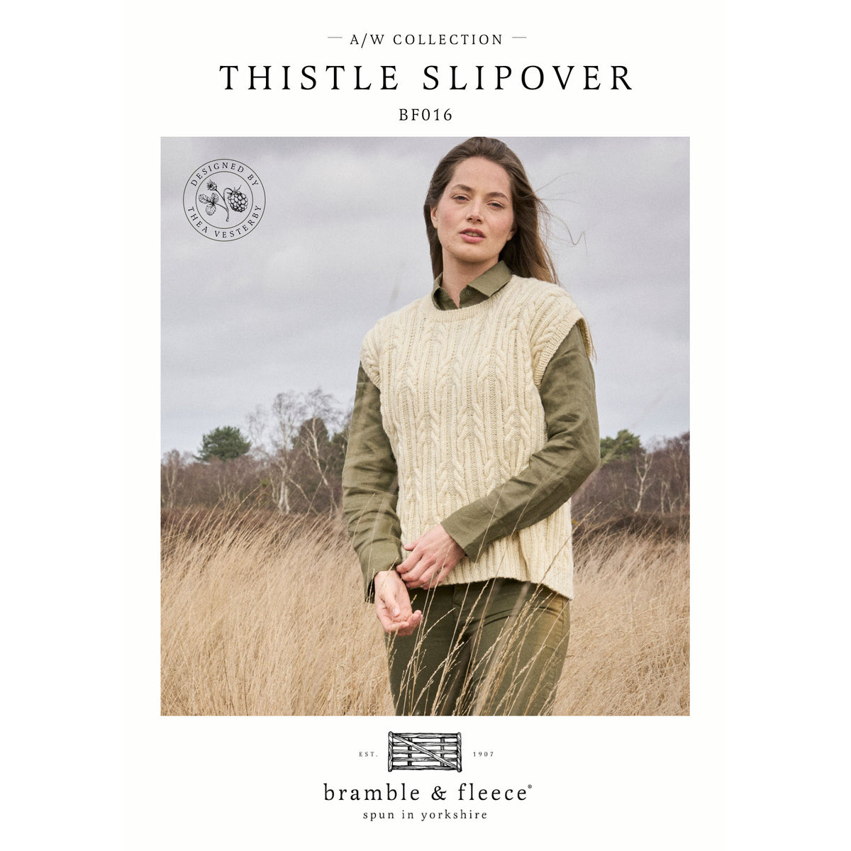 Anleitung (en) von © Bramble & Fleece - Thistle Slipover BF016