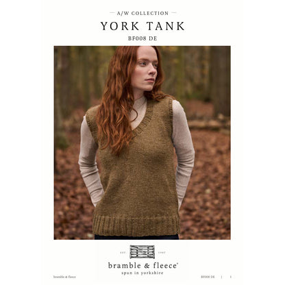 Anleitung (de, en, fr) von © Bramble & Fleece - York Tank BF008