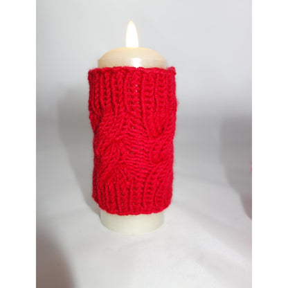 3 in 1 Instructions 22124 Candle Covers (for LED Candles) – Original Instructions by © Schoeller Handstrickgarne GmbH