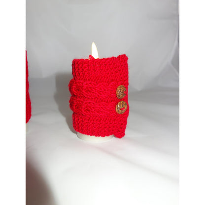 3 in 1 Instructions 22124 Candle Covers (for LED Candles) – Original Instructions by © Schoeller Handstrickgarne GmbH