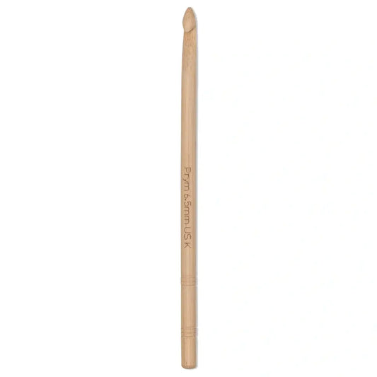 Woll-Häkelnadel Bambus, 15 cm, 6,50 mm, natur, 111976