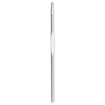 Wool crochet hooks without handle, 14 cm, 4.5 mm, silver-coloured, 111951