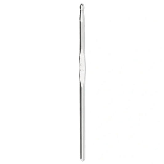 Wool crochet hooks without handle, 14 cm, 4.5 mm, silver-coloured, 111951