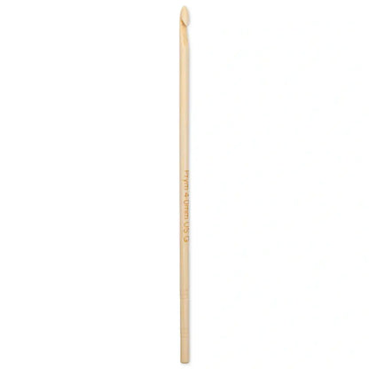 Woll-Häkelnadel Bambus, 15 cm, 4 mm, natur, 111976