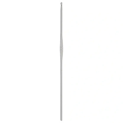 Wollhäkelnadeln ohne Griff, 14cm, 2,5 mm, grau, 111951