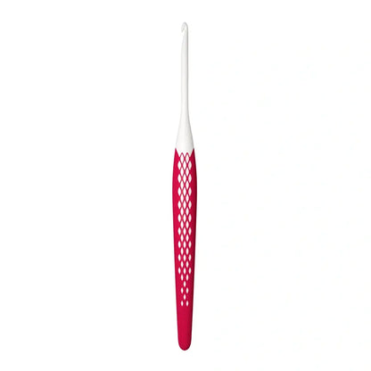 Woll-Häkelnadel Ergonomics, 16 cm,  3,5 mm, rot, 112184