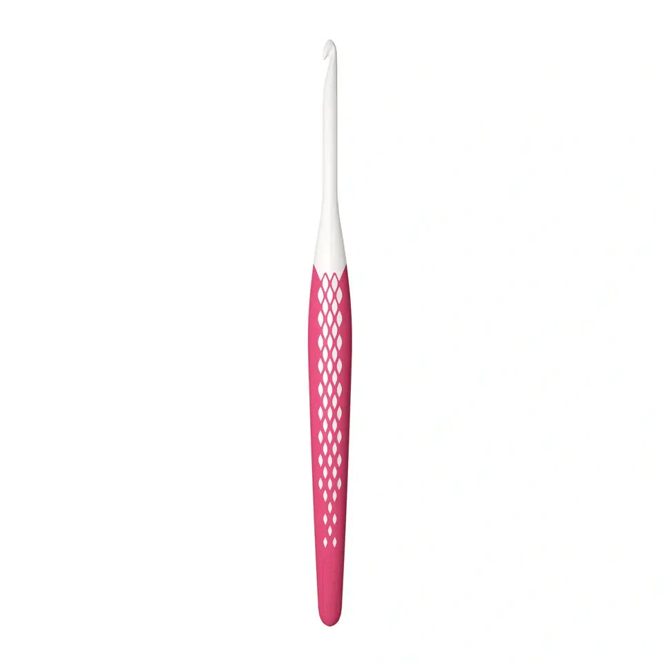 Wool crochet hook Ergonomics, 16 cm, 4.0 mm, old pink, 112184