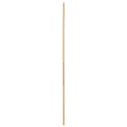 Wool crochet hook bamboo, 15 cm, 2 mm, natural, 111976