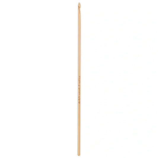 Woll-Häkelnadel Bambus, 15 cm, 2,50 mm, natur, 111976