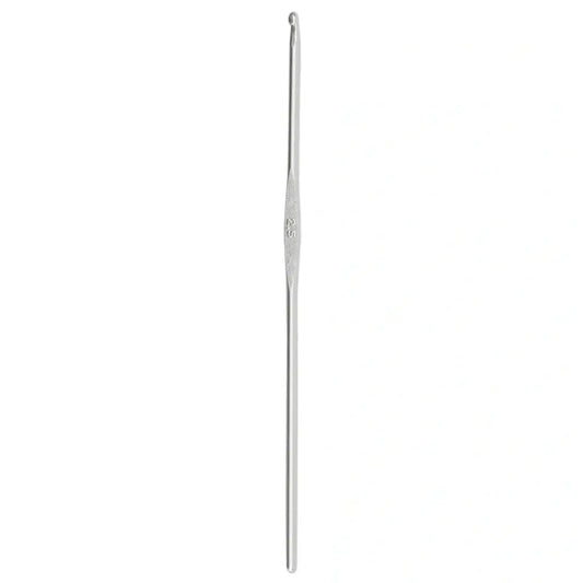 Wool crochet hooks without handle, 14 cm, 2.5 mm, silver-coloured, 111951