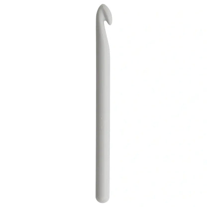 Woll-Häkelnadel ohne Griff, 14 cm, 8 mm, grau, 112185