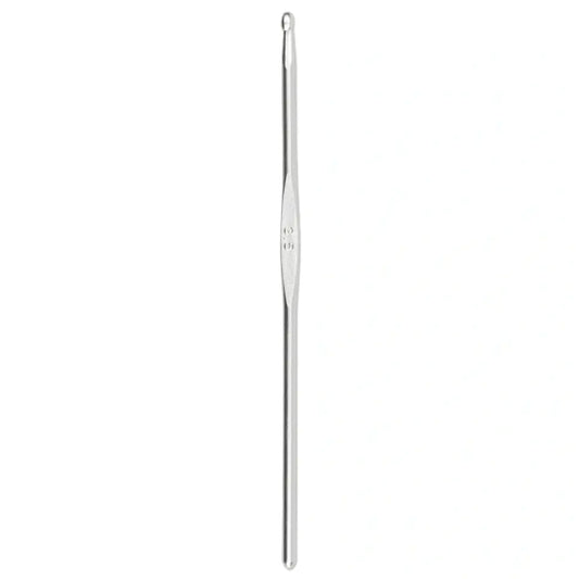 Wool crochet hooks without handle, 14 cm, 3.5 mm, silver-coloured, 111951