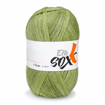 ggh ElbSox-6,  flow-color, 150g, 96040, Farbe grün degr 3