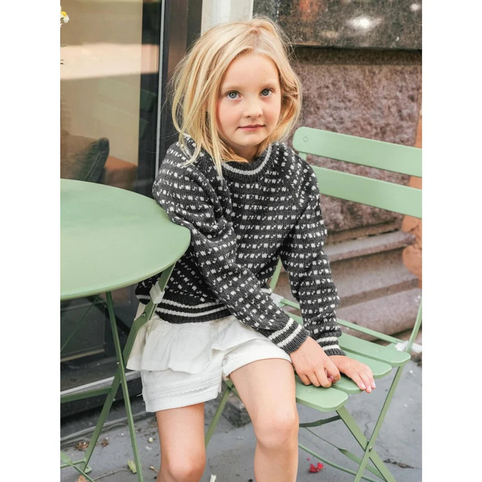 Korrektur Sandnes Anleitungsheft Islender Pullover Junior 2509-03