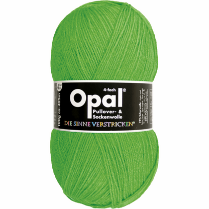 Opal plain 4 threads. 100g 2011/12, 97760, color neon green 2011