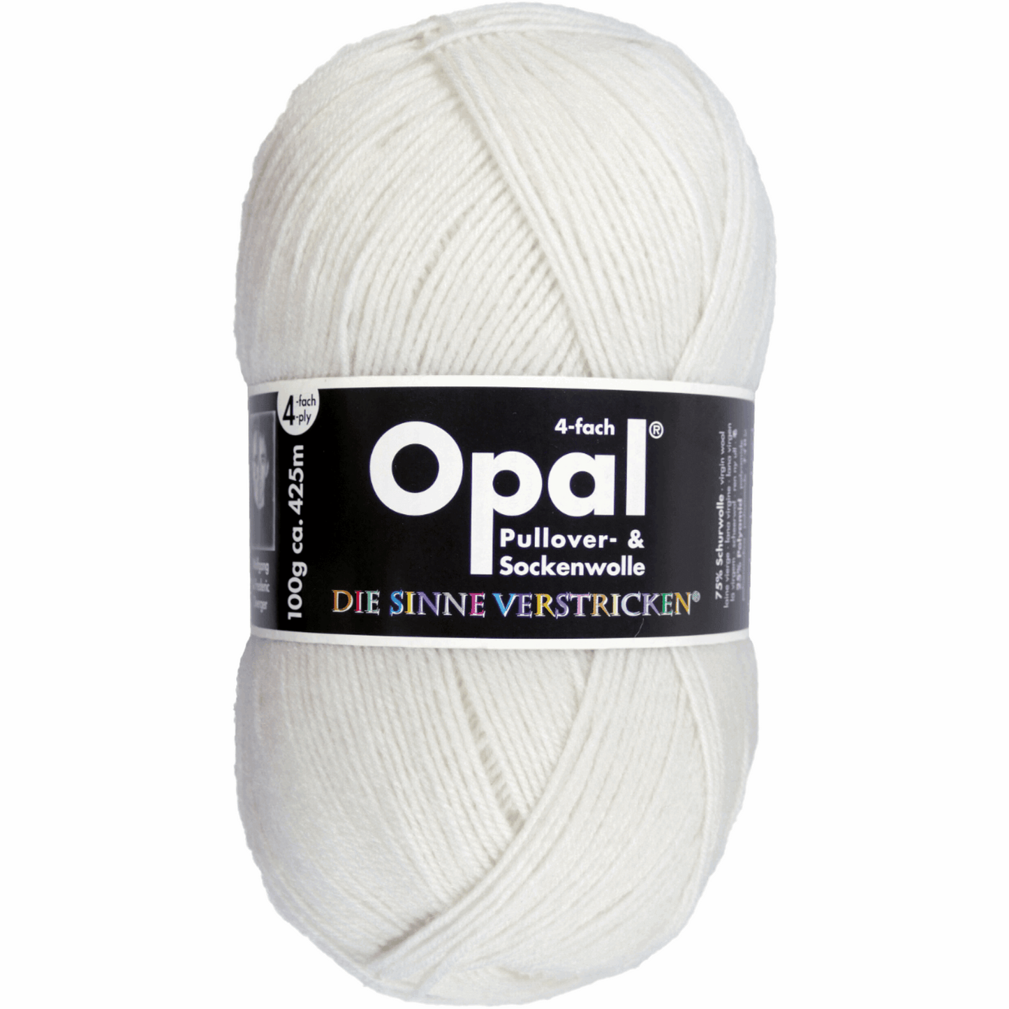 Opal uni 4fädig. 100g