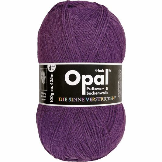 Opal plain 4 threads. 100g 2011/12, 97760, color violet 3072