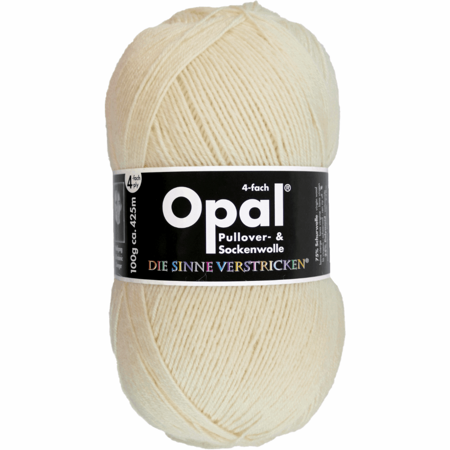 Opal uni 4fädig. 100g