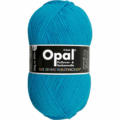 Opal plain 4 threads. 100g 2011/12, 97760, color turquoise 5183