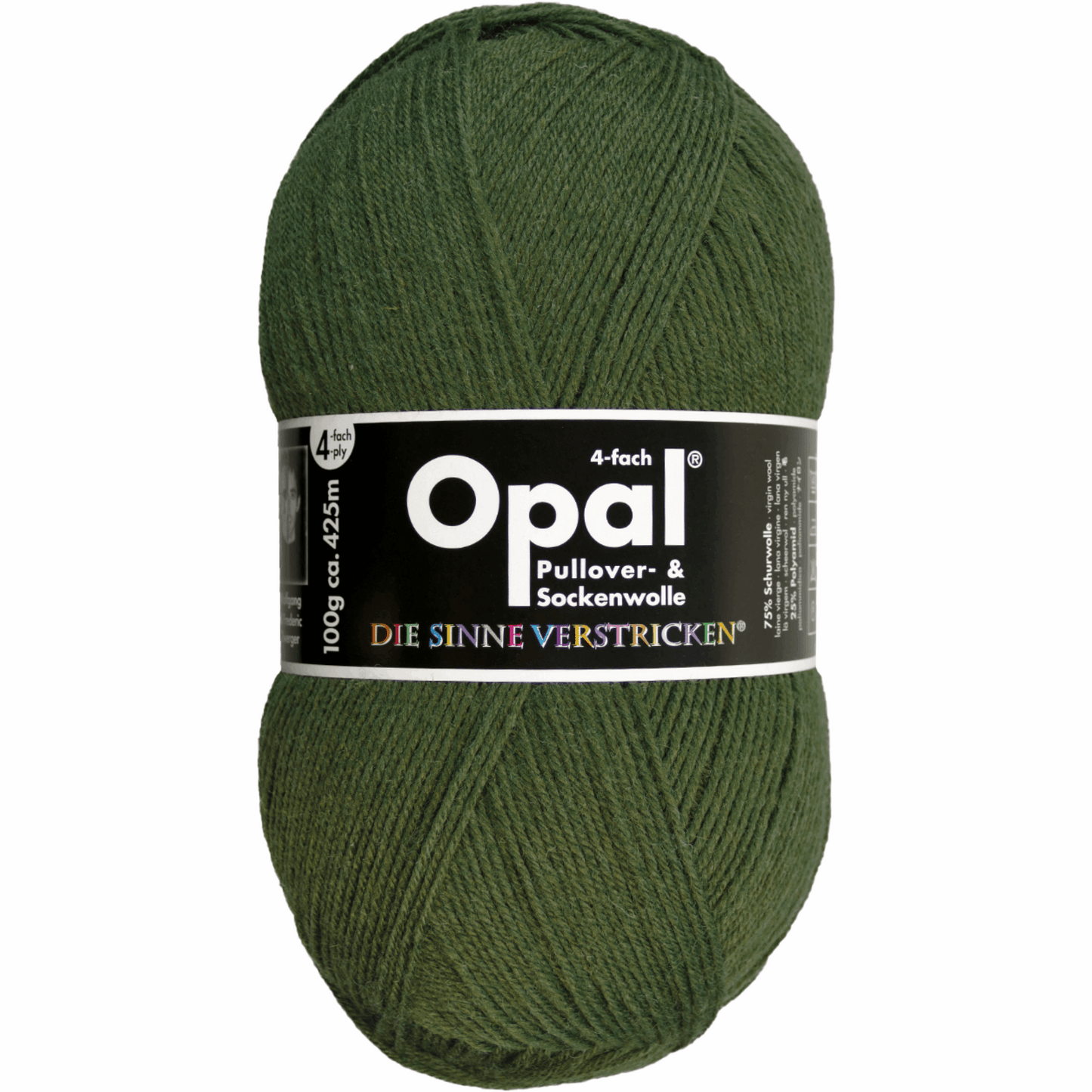 Opal uni 4fädig. 100g