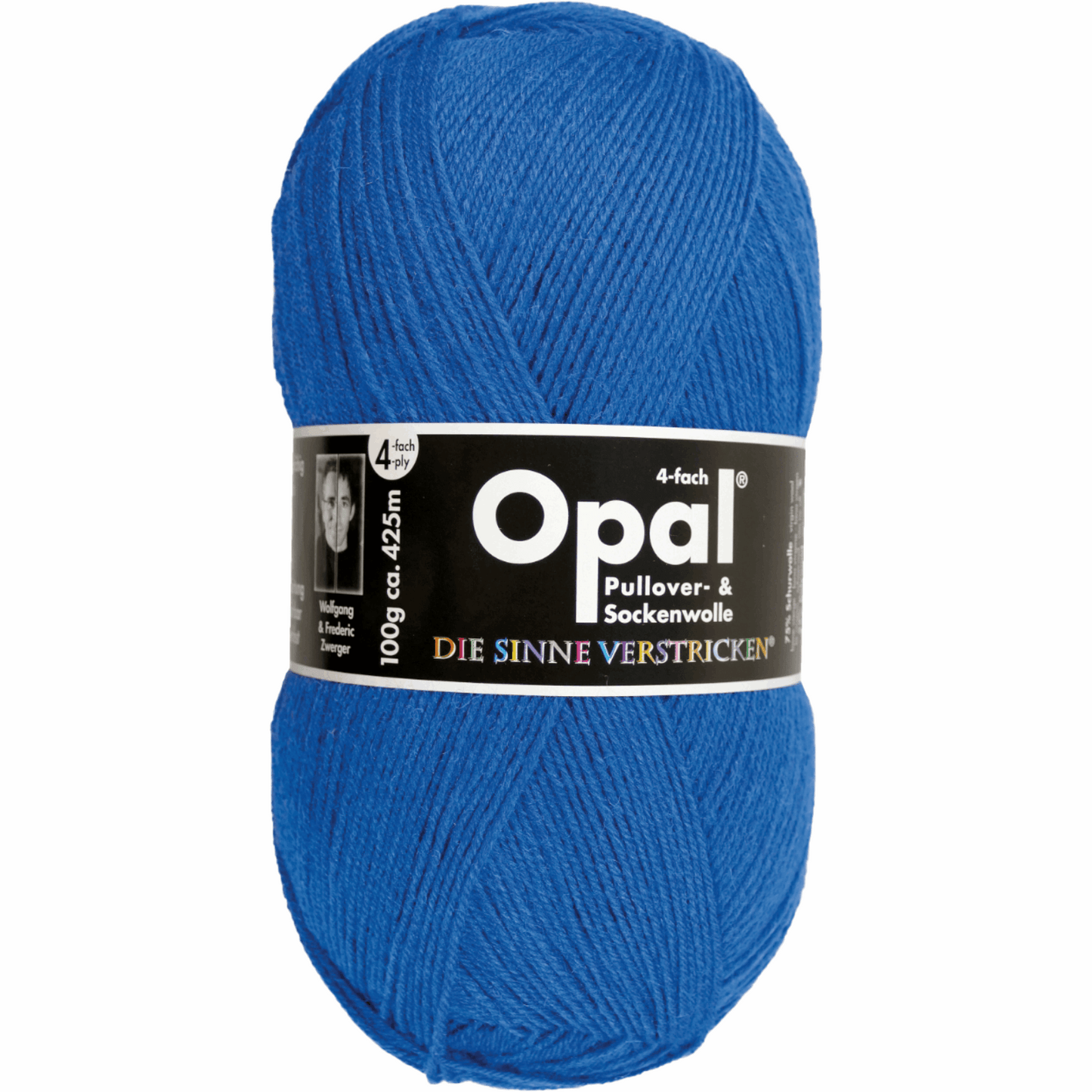 Opal uni 4fädig. 100g 2011/12, 97760, Farbe blau 5188