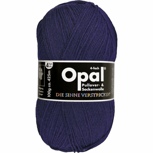 Opal plain 4 threads. 100g 2011/12, 97760, color marine 5190