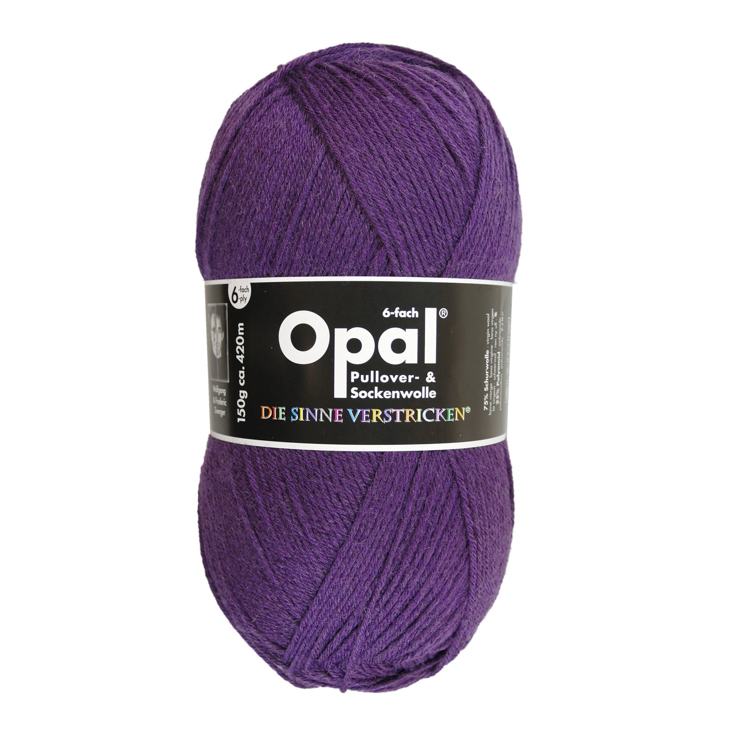 Opal uni 6fach 150g