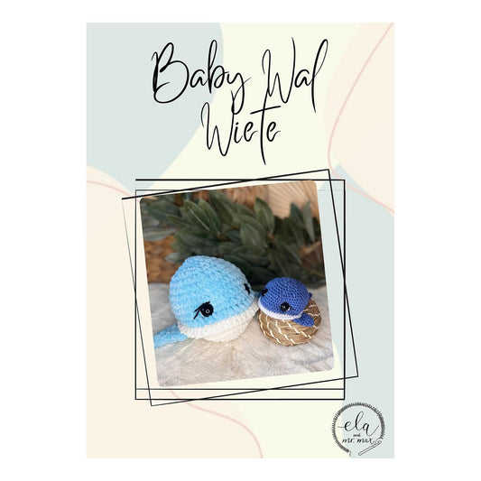 Anleitung (de) von © Pro Lana - Baby Wal Wiete
