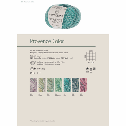 Provence Color 25g, 90304, color 5, turquoise