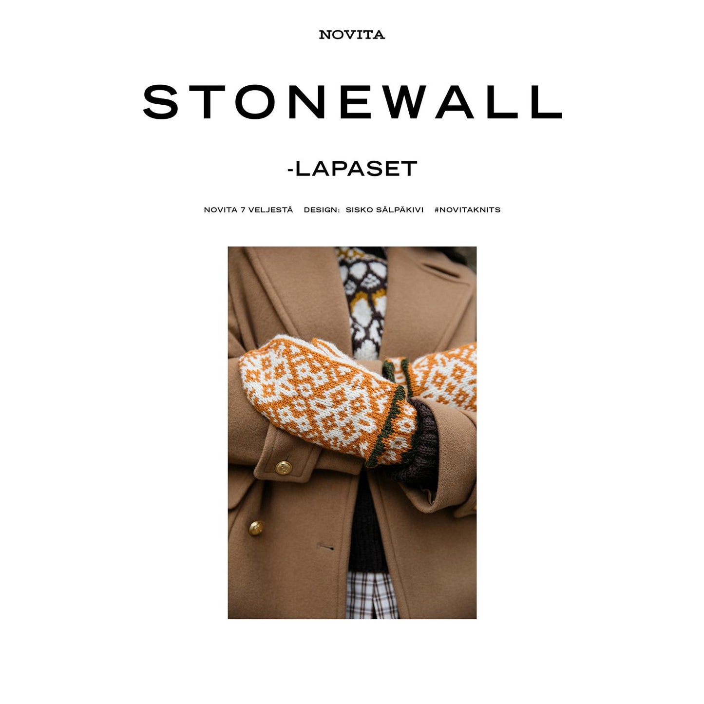 Novita Einzelanleitung Stonewall - Fäustlinge - DE