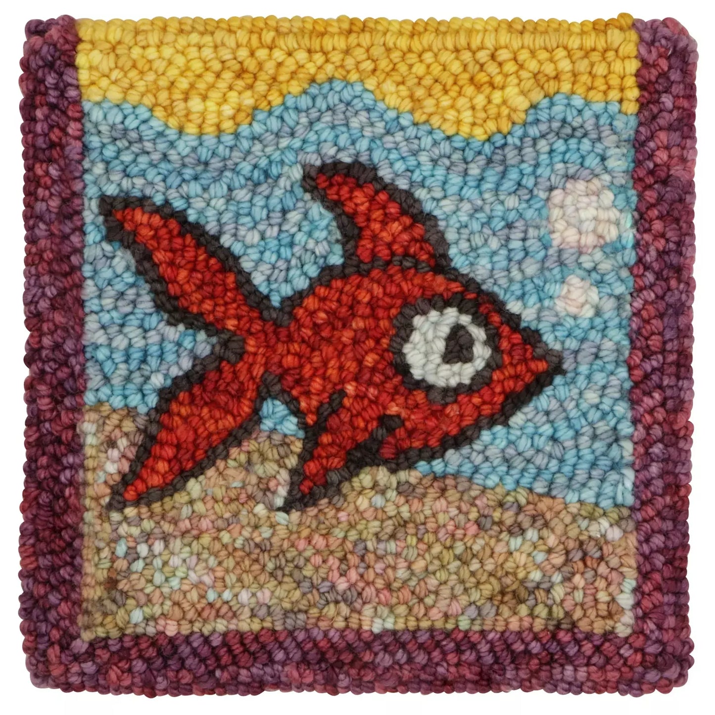 Punch Needle Basic Set Tanked - Unterlage, Garn und Zubehör