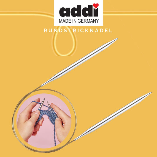 Addi, Classic circular knitting needles, 61057, size 3, length 40