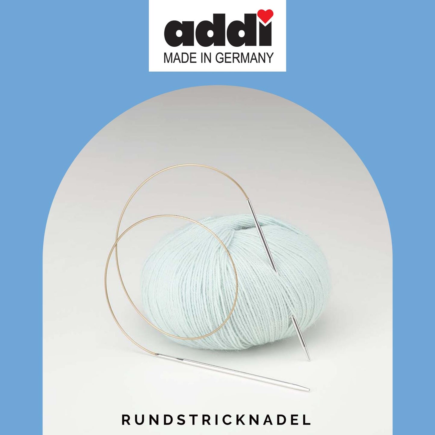 Addi, Classic Rundstricknadeln, 61057, Größe 6, Länge 50