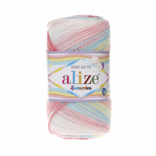 Alize Sekerim Baby Batik, color colorful 3045
