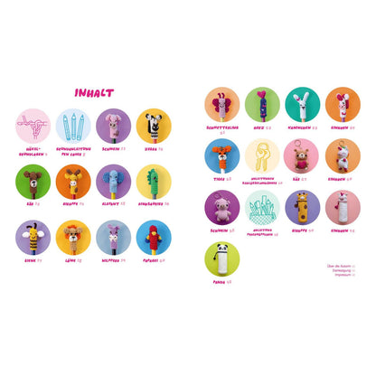 Amigurumi Pen Friends – Süße Tiere für Stifte, Federmäppchen und Co. häkeln