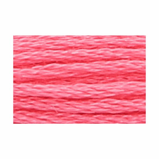 Anchor matt embroidery thread 10 m, 5 times lightly twisted, color pink 27