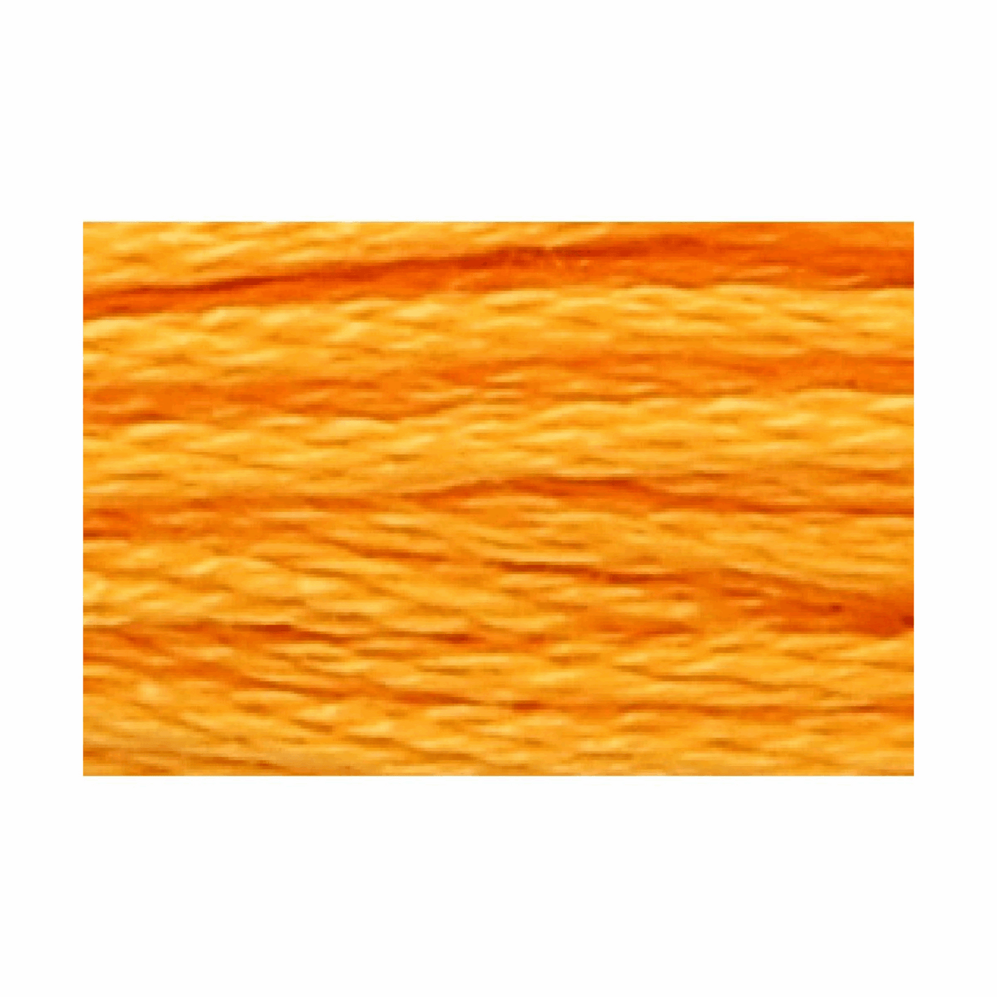 Anchor matt embroidery thread 10m, 5 times lightly twisted, color orange yellow 303