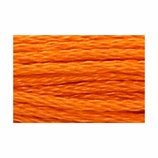 Anchor matt embroidery thread 10m, 5 times lightly twisted, color orange 316
