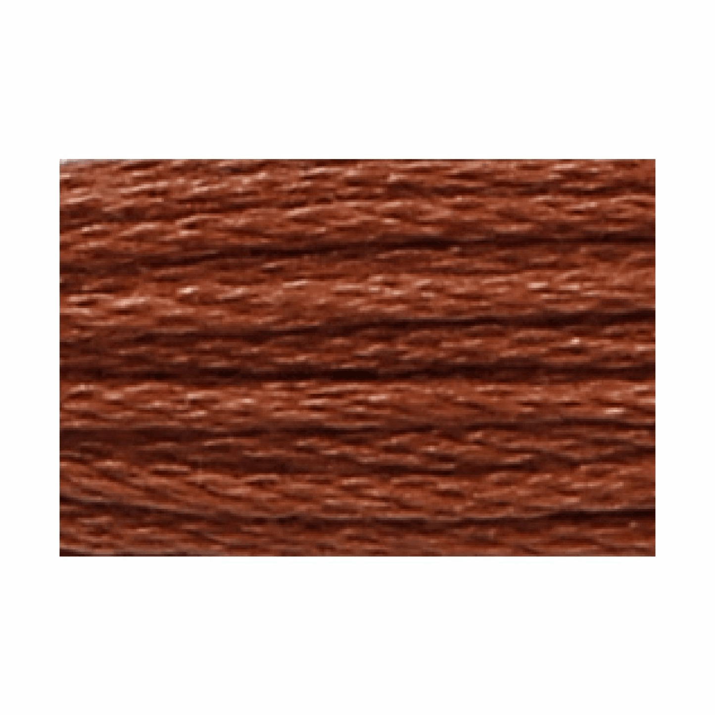 Anchor matt embroidery thread 10 m, 5 times lightly twisted, color brown 358
