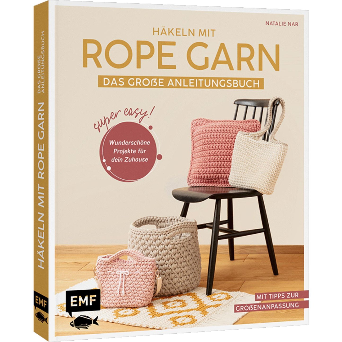 Häkeln mit Rope-Garn super easy - Das große Anleitungsbuch mit Projekten für dein Zuhause