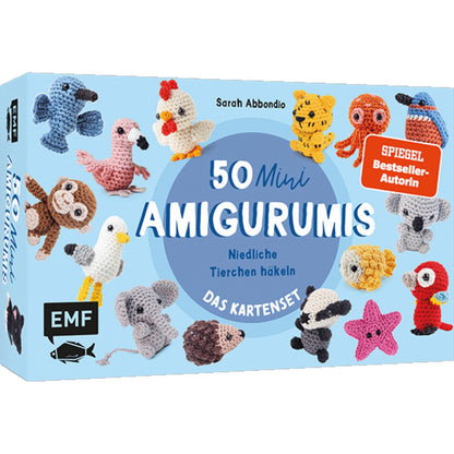 50 Mini-Amigurumis – Das Kartenset (DE)