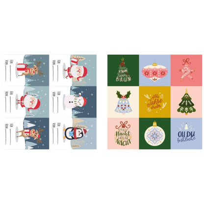 333 Sticker – Merry Christmas: Geschenk-Etiketten und Aufkleber