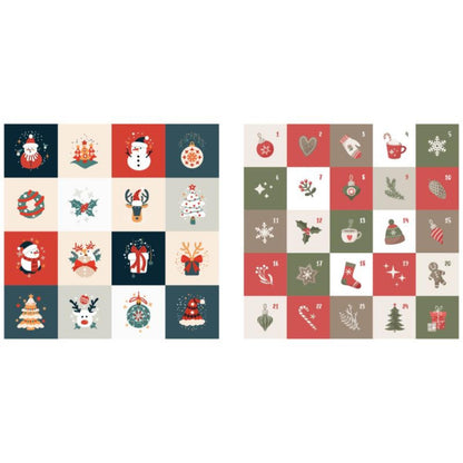 333 Sticker – Merry Christmas: Geschenk-Etiketten und Aufkleber