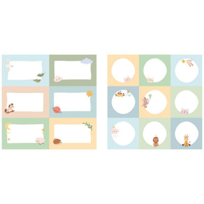 333 Sticker – Hallo Baby: Etiketten und Aufkleber
