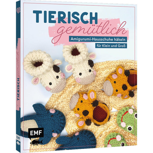 Tierisch gemütlich, Amigurumi-Hausschuhe häkeln für Klein und Groß