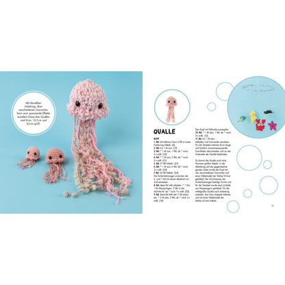Mini-Amigurumis – süße Meeresbewohner (DE)