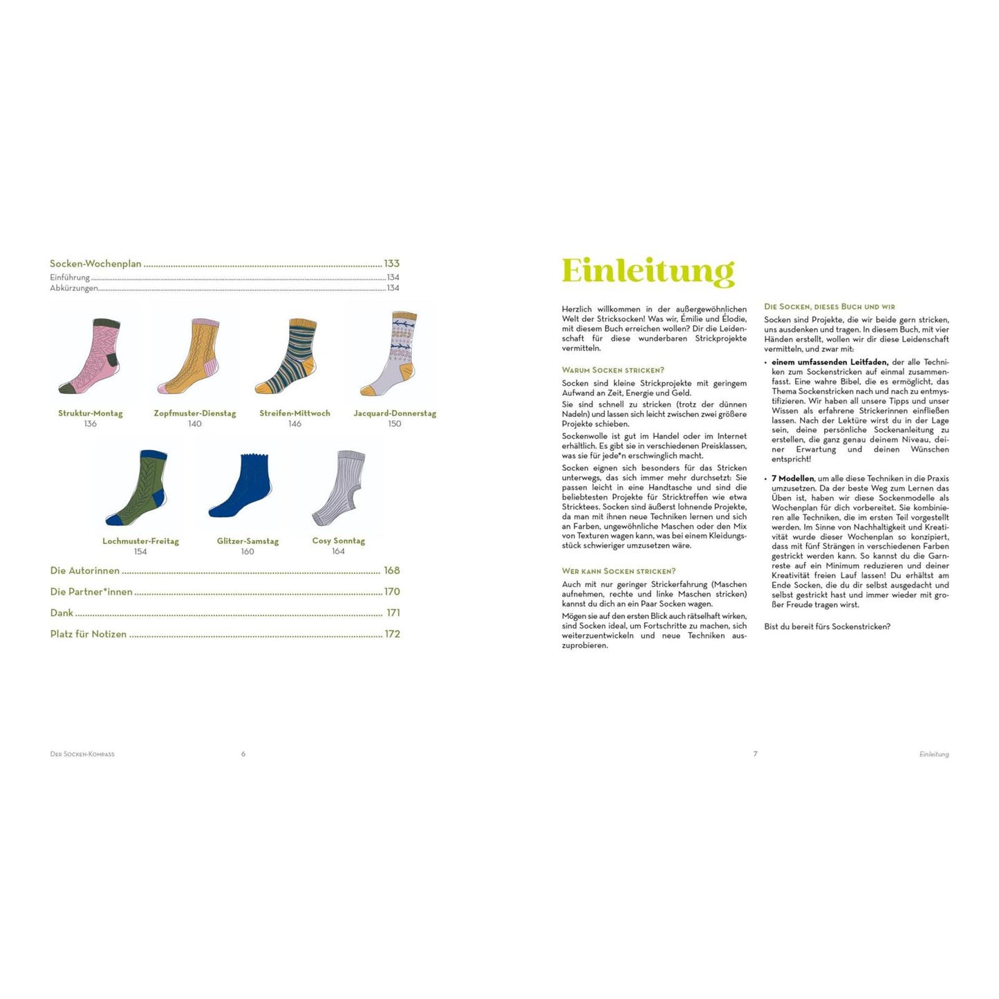 Der Socken-Kompass