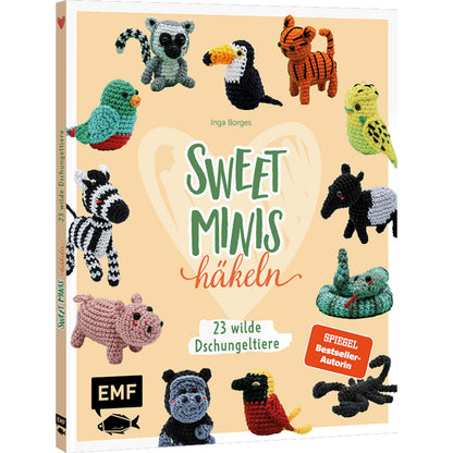 Sweet Minis häkeln – 23 wilde Dschungeltiere (DE)