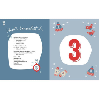 Mein Adventskalender-Häkelbuch: Sweet Minis Christmas (DE)