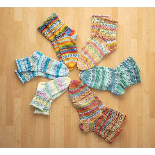 Modell 21029 Socken Bio Cotton Color – Originalanleitung von © Austermann by Schoeller